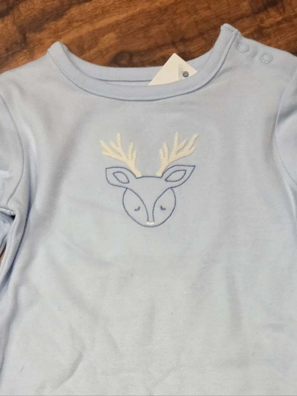 Janie and Jack NWT 6-12 months blue/gray fair isle sweater, bodysuit & pants set